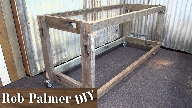 How To Build a Work Bench from Old Timber | DIY Build