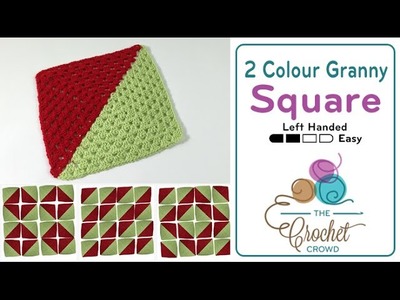 How to Crochet 2 Color Granny Squares