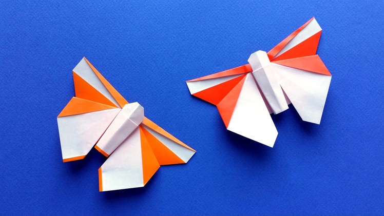 How to Make a Beautiful Origami Butterfly - Easy tutorial (Stéphane Gigandet)