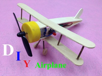 How to make a Easy Airplane - DIY Airplane