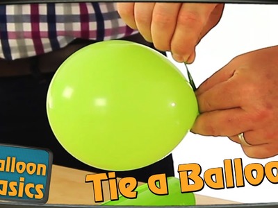 How to Tie a Balloon Knot Easily in a Latex Balloon - Balloon Basics 02