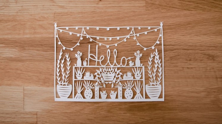 Introduction to Paper Cutting with Grace Hart - Video 1 of Paper Cutting Series