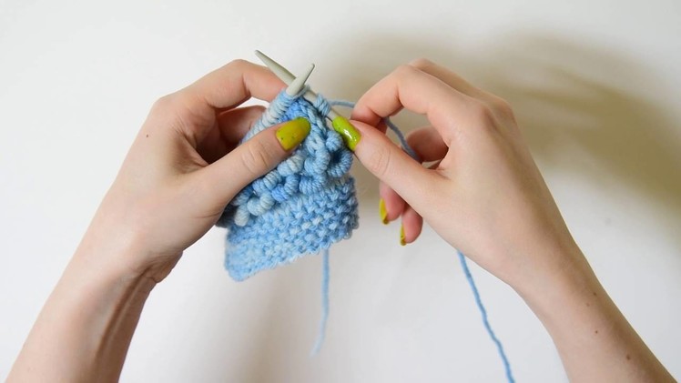 Knit Tips: How to do the spring stitch