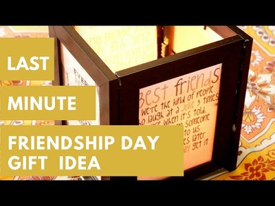 Last Minute Gift Idea For Friend |Friendship Day Gift Idea DIY