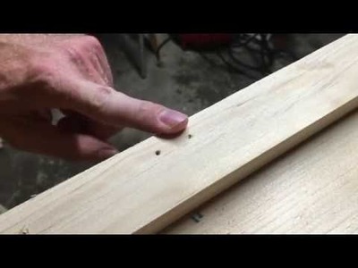 Lazy Guy DIY Pro Tip:  DIY Wood Putty