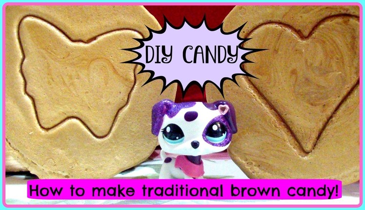 LPS: 2 Ingredient Candy! DIY Traditional Korean Candy! ♡