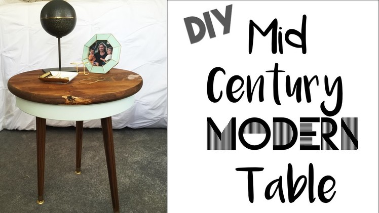 Mid Century Modern Table DIY