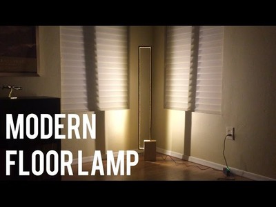 Modern Floor Lamp - DIY