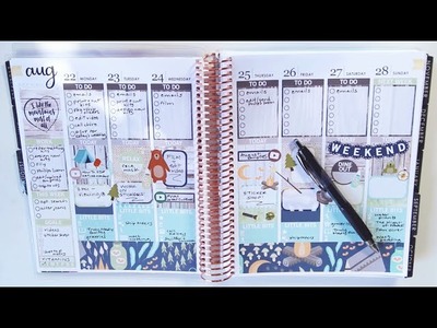 PLAN WITH ME | Great Outdoors | Firefly Paper Shop