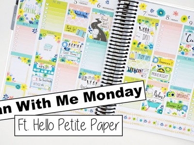 Plan With Me Monday! || Ft. Hello Petite Paper Co