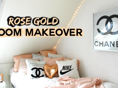 Room Makeover !!! Rose gold DIY's | Demiana Acis