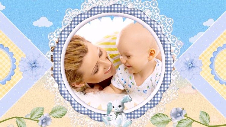 Baby Boy Slideshow Templates - For a Cute Video Scrapbook!