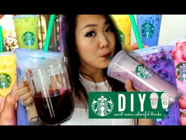 BARISTA TRIES TO DIY STARBUCKS COLOURFUL DRINKS | DIY Epic Win or Fail ???