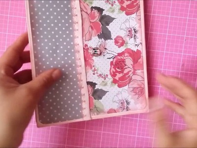 Como elaborar un mini Album scrapbook