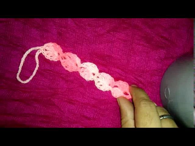 Crochet bracelet