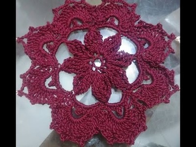 Crochet Jasmine Lace Motif