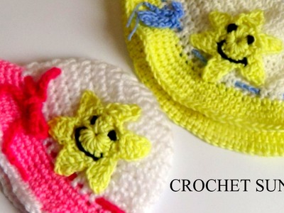 CROCHET SUN HAT-C