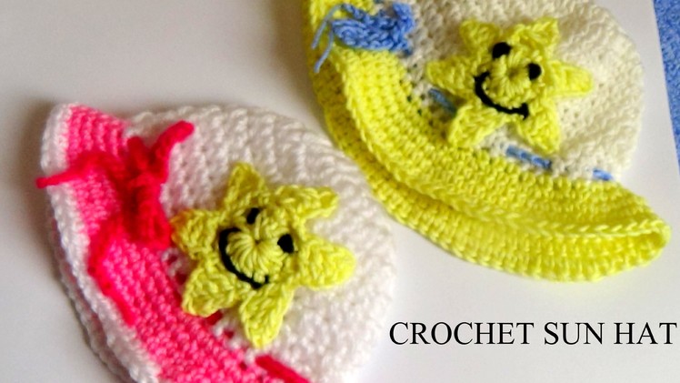 CROCHET SUN HAT-C