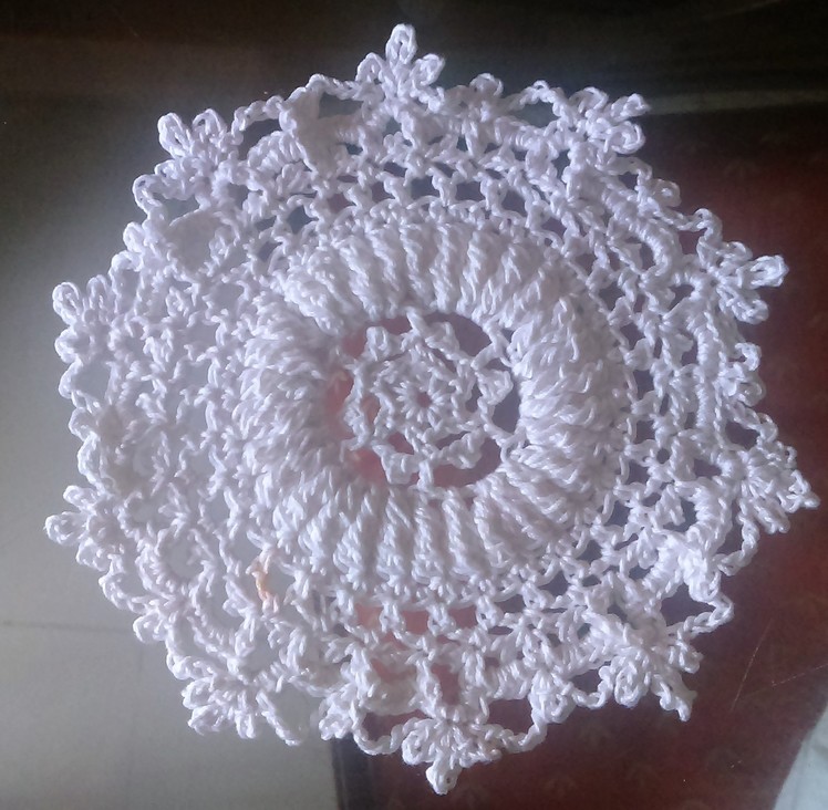 Crochet Vintage Coaster Part 2