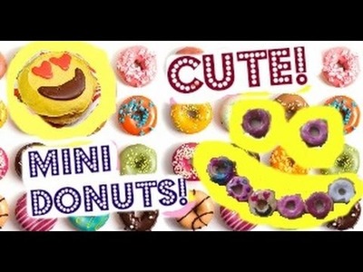 Cute DIY❤️‍How To Make Mini Donuts (without polymer clay)