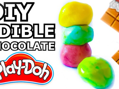 DIY Edible Squishy Chocolate Play-Doh Clay! Easy Recipe