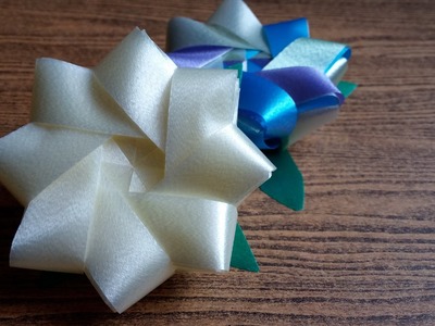 DIY How to make an easy ribbon Jasmine