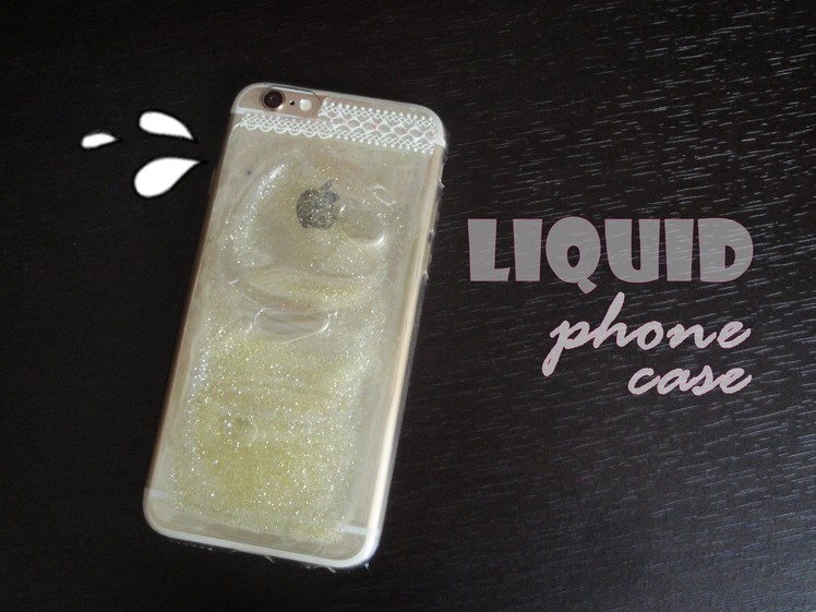 DIY Liquid Glitter Phone Case (in Bahasa) | GINAOLINDAH