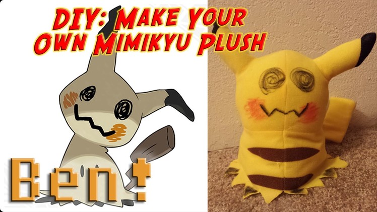 DIY: Make Your Own Mimikyu Plush | The Weekly Gaming Quick Save Show Ep.39