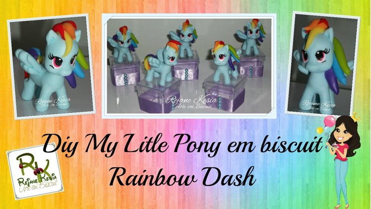 Diy My Litle Pony (Rainbow Dash)- Rejane Kesia