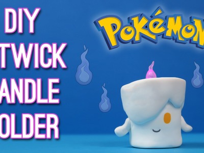 DIY Pokemon Litwick Candle Holder: How to make adorable halloween pokemon room decor