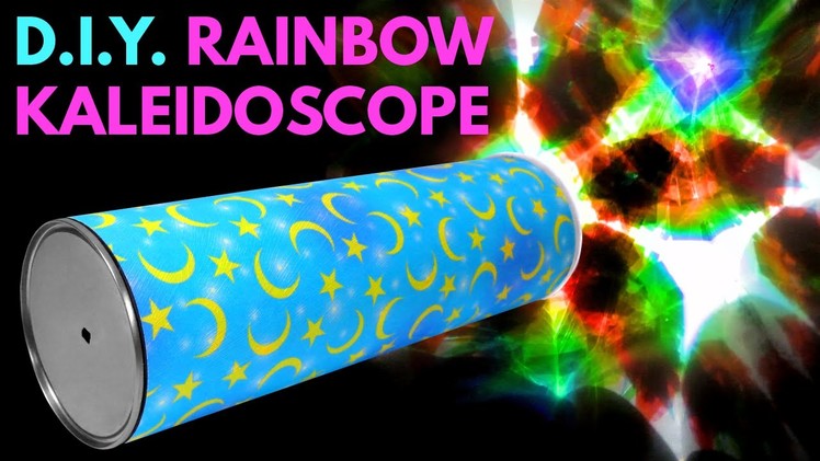 DIY Rainbow Kaleidoscope - Handmade Toys From Recycled Materials