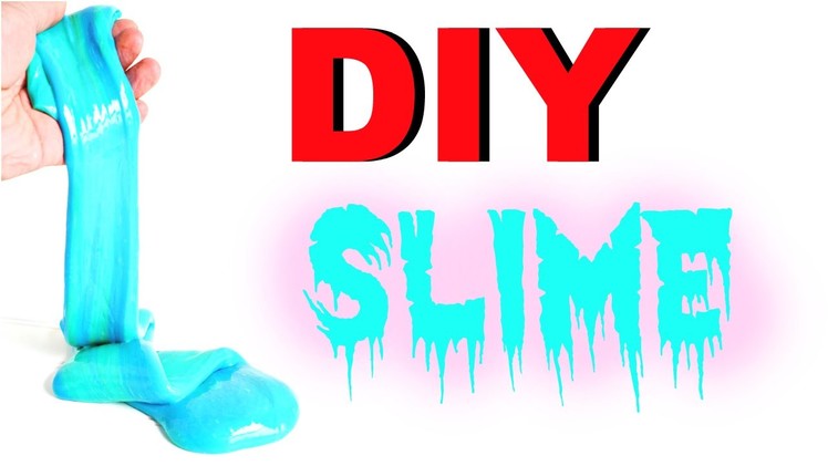 DIY Slime Without Borax or Liquid starch|Elegant rosy