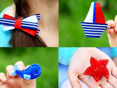 DIY Small Hair Clips for Girls