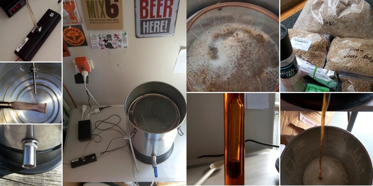 Electric RIMS Brewing System with Sparge Ring - DIY All in one - August 2016 Update