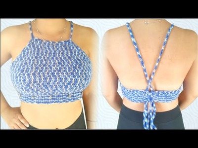 How to Crochet a Crop Top (Fast & Easy)