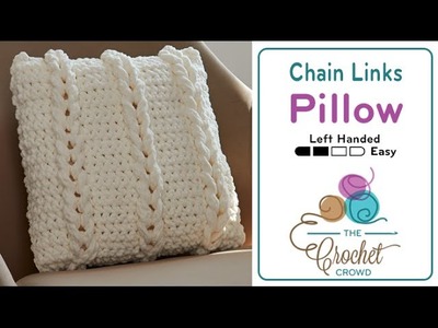 How to Crochet Chain Links Pillow