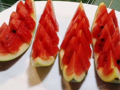 How To Cut Watermelon - 5 simple yet brilliant Ways