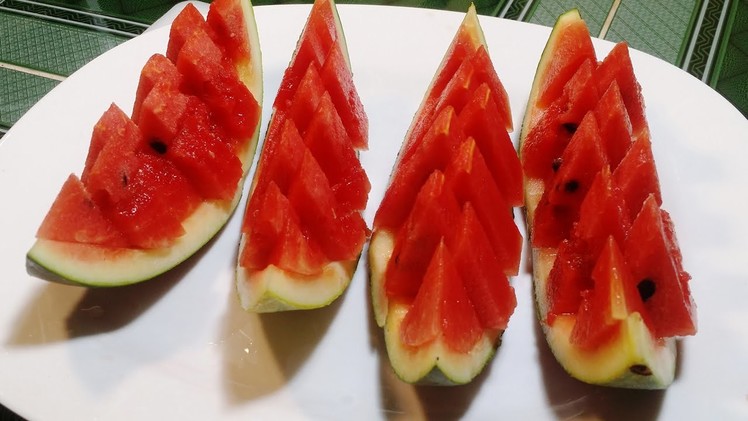 How To Cut Watermelon - 5 simple yet brilliant Ways