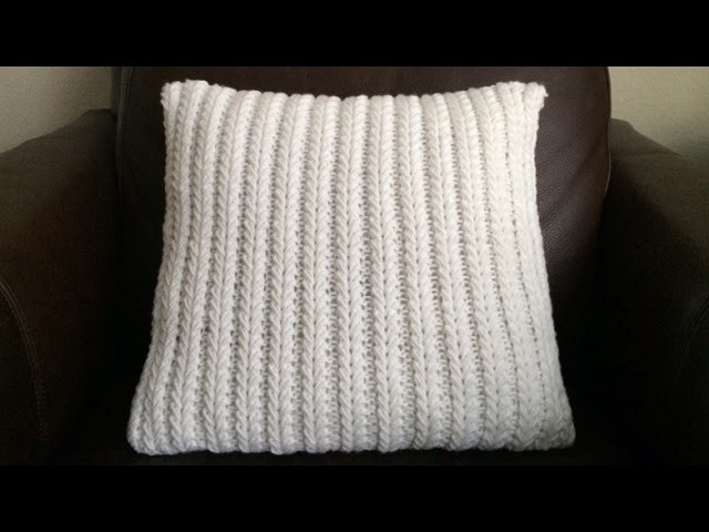 How To Knit A Spikeletes Pillow, Lilu's Handmade Corner Video # 71