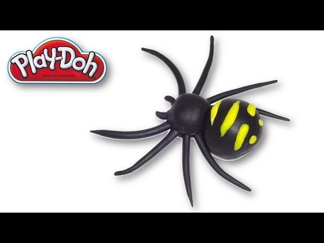 How to make a Spider from Play-Doh