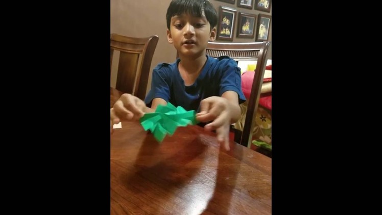 How to make an origami flasher by jeremy shafer : origami mashup episode 1