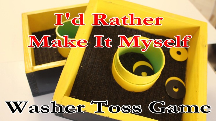 How to Make and Play a Washer Toss Game