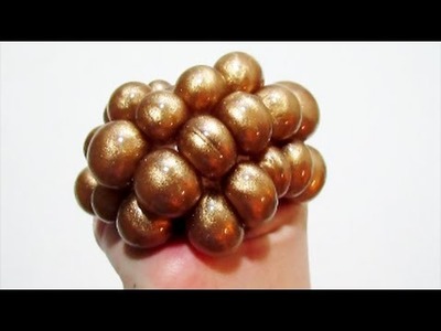 How to make Gold Squishy Stress Ball DIY
