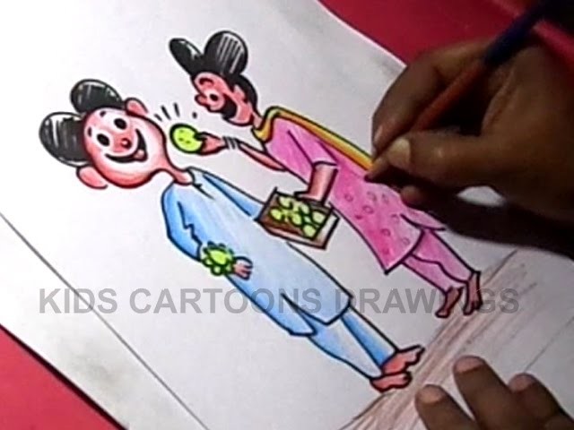How to Make Handmade Rakhi Drawing for Kids Step by step for Kids