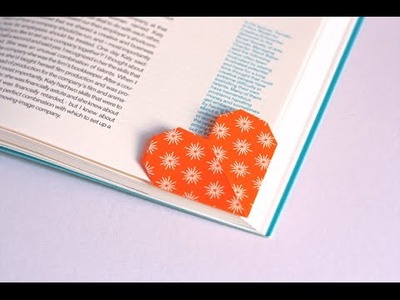 How To Make Paper Heart Bookmark | Heart Bookmark Origami | Easy Tutorial | PaperMade