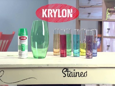 Krylon DIY: Stained Glass Project