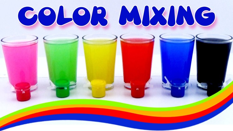 Learn Colors for Kids,Children & Toddlers Mix RAINBOW Colors Learning Videos