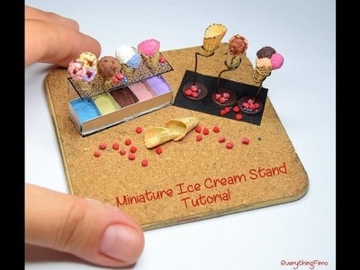 Miniature Ice Cream Holder Tutorial-Polymer Clay