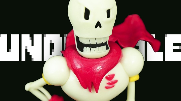 PAPYRUS UNDERTALE "TUTORIAL" ✔POLYMER CLAY ✔COLD PORCELAIN