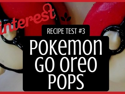 PINTEREST RECIPE TEST #3 - Easy DIY Pokemon Go Pokeball Oreo Pops